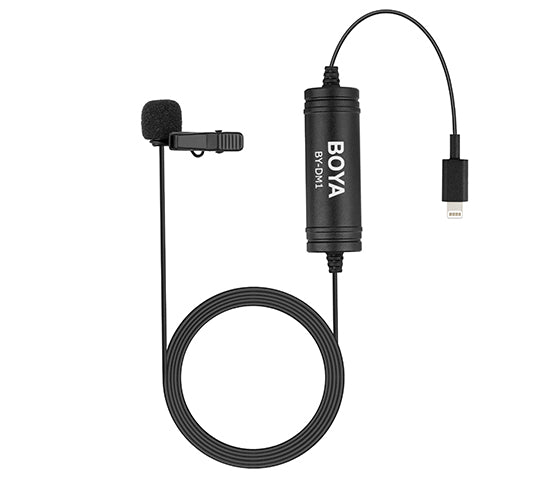 Boya BY-DM1 Digital Lavalier Microphone for iOS device