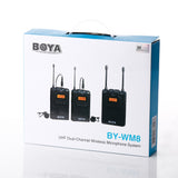 Boya BY-WM8 Wireless Lavalier Microphone