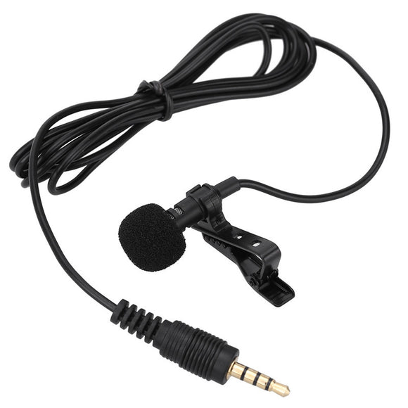 Portable Clip-on Lapel Microphone for Smartphones
